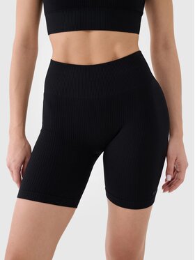 4F 4F Kolarki 4FWSS25TFSTF014-20S Czarny Slim Fit