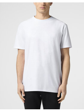 PHILIPP PLEIN PHILIPP PLEIN T-Shirt 30625 Biały Regular Fit