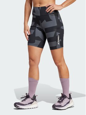 adidas adidas Szorty sportowe 144089 Szary Fitted Fit