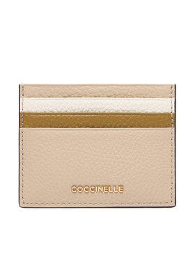 Coccinelle Coccinelle Etui za kreditne kartice M10 Metallic Tricolor E2 M10 12 95 01 Bež