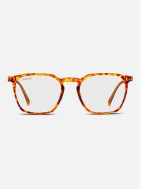 Smooder Smooder Okulary z filtrem blue light Bantur Brązowy