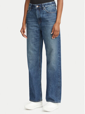 Calvin Klein Jeans Calvin Klein Jeans Jeansy 90s LV047H722G Granatowy Straight Fit