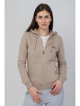 Jott Jott Bluza SS23WZIP10-804_M Beżowy Regular Fit