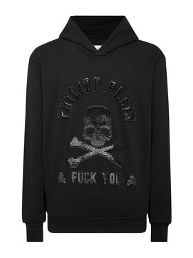 PHILIPP PLEIN PHILIPP PLEIN Felpa 14703 Nero Regular Fit