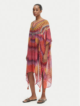 Iconique Iconique Poncho Fuego IC26-120 Multicolore Relaxed Fit