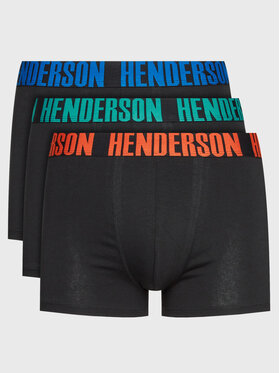 Henderson Henderson Sada 3 kusů boxerek 40836 Černá