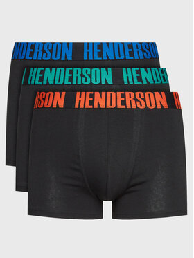 Henderson Henderson Set di 3 boxer 40836 Nero