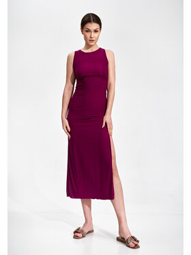 FIGL FIGL Sukienka M864 Różowy Slim Fit