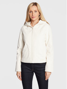 Trussardi Trussardi Преходно яке Technical Poly 56S00799 Бял Regular Fit