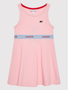 Lacoste Lacoste Kleid für den Alltag EJ6621 Rosa Regular Fit