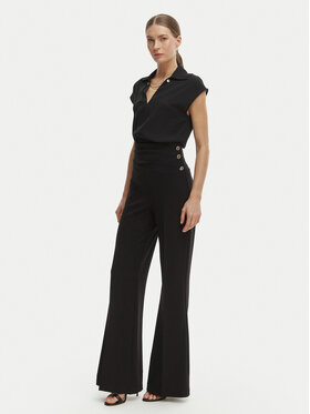 Rinascimento Rinascimento Pantaloni palazzo CFC0020264002 Nero Flare Fit