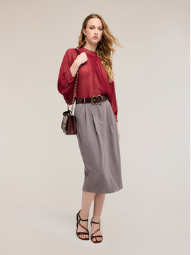 Motivi Motivi Blusa 2057W000827N036 Bordeaux Regular Fit