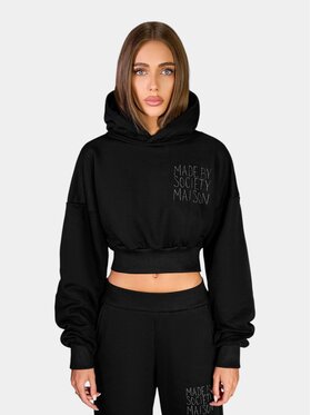 MADE BY SOCIETY MADE BY SOCIETY Kurtka anorak Hanorac UNFOLD - H27521 Czarny Basic Fit