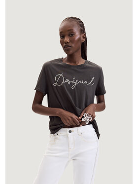 Desigual Desigual T-shirt TS_NEENA Nero Casual Fit