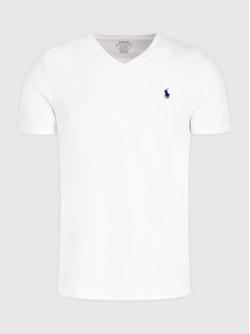 Polo Ralph Lauren T-shirt 710671453008 Bijela Slim Fit