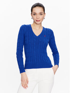Polo Ralph Lauren Polo Ralph Lauren Sweater 211891641006 Kék Slim Fit
