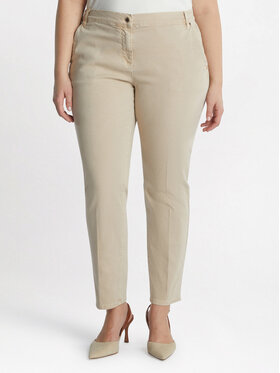 Fiorella Rubino Fiorella Rubino Pantaloni di tessuto P706T004716N002 Écru Regular Fit