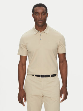 BOSS BOSS Polo särk Palosh 30 50471335 Beež Slim Fit