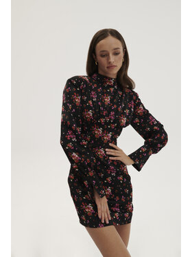 La Mania La Mania Sukienka codzienna OPHELIE Czarny Classic Fit