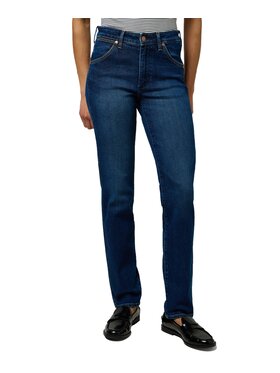 Wrangler Wrangler Jeansy 112372998 Granatowy Slim Fit