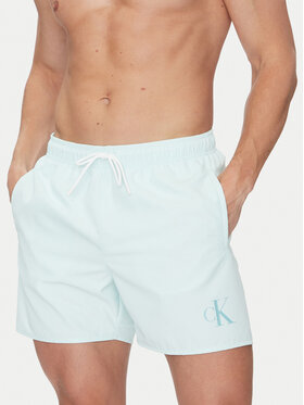 Calvin Klein Swimwear Calvin Klein Swimwear Kupaće gaće i hlače KM0KM01101 Zelena Regular Fit