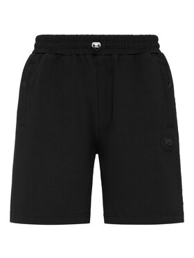 Plein Sport Plein Sport Športové kraťasy 28289 Čierna Jogger Fit