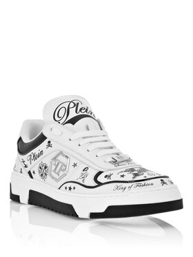 PHILIPP PLEIN PHILIPP PLEIN Sneakersy 26603 Biela