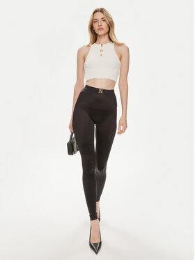 Elisabetta Franchi Leggings PA-048-42E2-V220 Crna Slim Fit