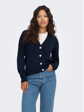 JDY JDY Kardigan 15289372 Tmavomodrá Regular Fit