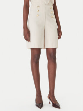 Artigli Artigli Pantaloncini di tessuto ACSH004863 Beige Regular Fit