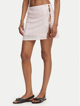 Guess Guess Plážová sukňa E6GD05 KBMV0 Svetloružová Regular Fit