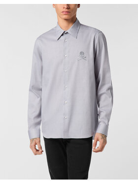 PHILIPP PLEIN PHILIPP PLEIN Koszula 25537 Beżowy Regular Fit