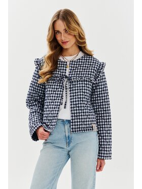 NAOKO NAOKO Bunda pro přechodné období Indigo Charm Černá Regular Fit