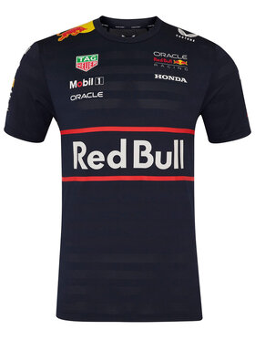 Red Bull Racing Red Bull Racing T-Shirt Team 2025 Granatowy Regular Fit