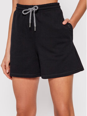 PLNY LALA PLNY LALA Sport rövidnadrág Shorty PL-SI-SH-00010 Fekete Loose Fit