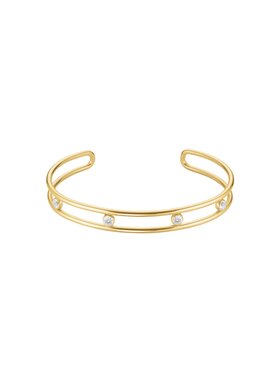 Rosefield Rosefield Bransoletka Playful Diamonds Złoty