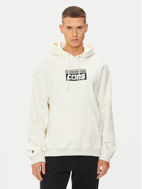 Converse Converse Bluza M Cons Hoodie 10026148-A10 Écru Regular Fit
