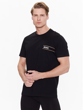 BOSS Boss T-krekls 50483644 Melns Regular Fit