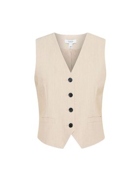b.young b.young Gilet Gilet Bydanta waistcoat 4 Beige Regular Fit