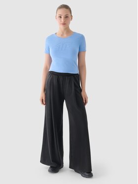 4F 4F Tričko 4FWMM00TTSHF1846-32S Modrá Slim Fit