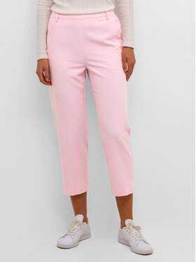 Kaffe Kaffe Pantaloni din material Sakura 10506127 Roz Relaxed Fit