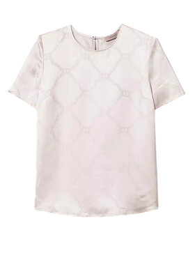 TWINSET TWINSET Choker 251tp2012-11748 Biały Regular Fit