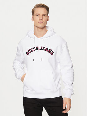Guess Jeans Guess Jeans Sweatshirt M5RQ44 KCPR1 Weiß Regular Fit