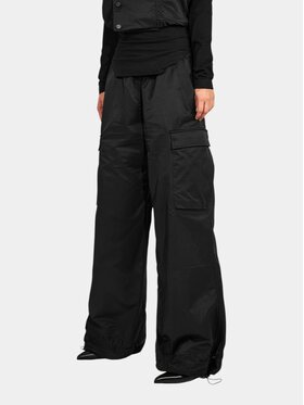MADE BY SOCIETY MADE BY SOCIETY Spodnie materiałowe DRIFT DROP - P27823 Czarny Basic Fit