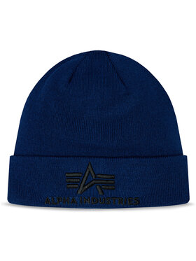 Alpha Industries Alpha Industries Mütze 3D Beanie 168910 Blau