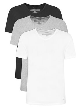 Calvin Klein Underwear Calvin Klein Underwear Set 3 tricouri LV00NB4186 Colorat Regular Fit