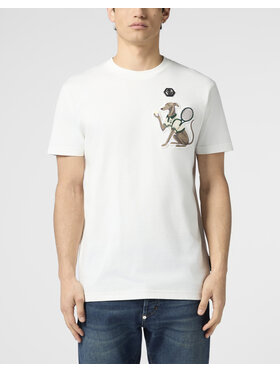 PHILIPP PLEIN PHILIPP PLEIN T-Shirt 30557 Biały Regular Fit