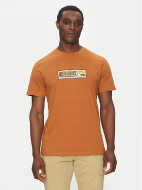 Quiksilver Quiksilver T-Shirt EQYZT08040 Braun Regular Fit
