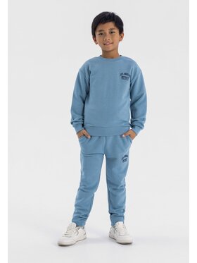 minoti minoti Bluza 23fleece205 Niebieski Regular Fit