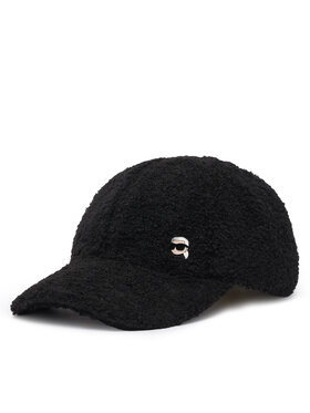 KARL LAGERFELD KARL LAGERFELD Cepure ar nagu B4W33036 Melns